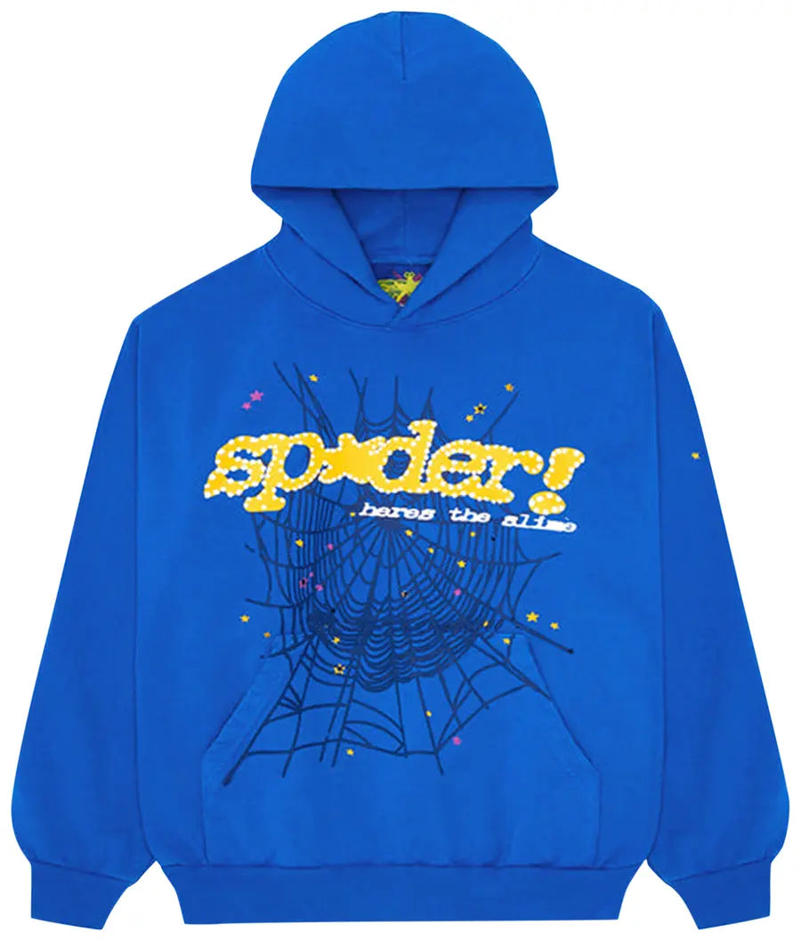 Sp5der TC Hoodie "Blue"