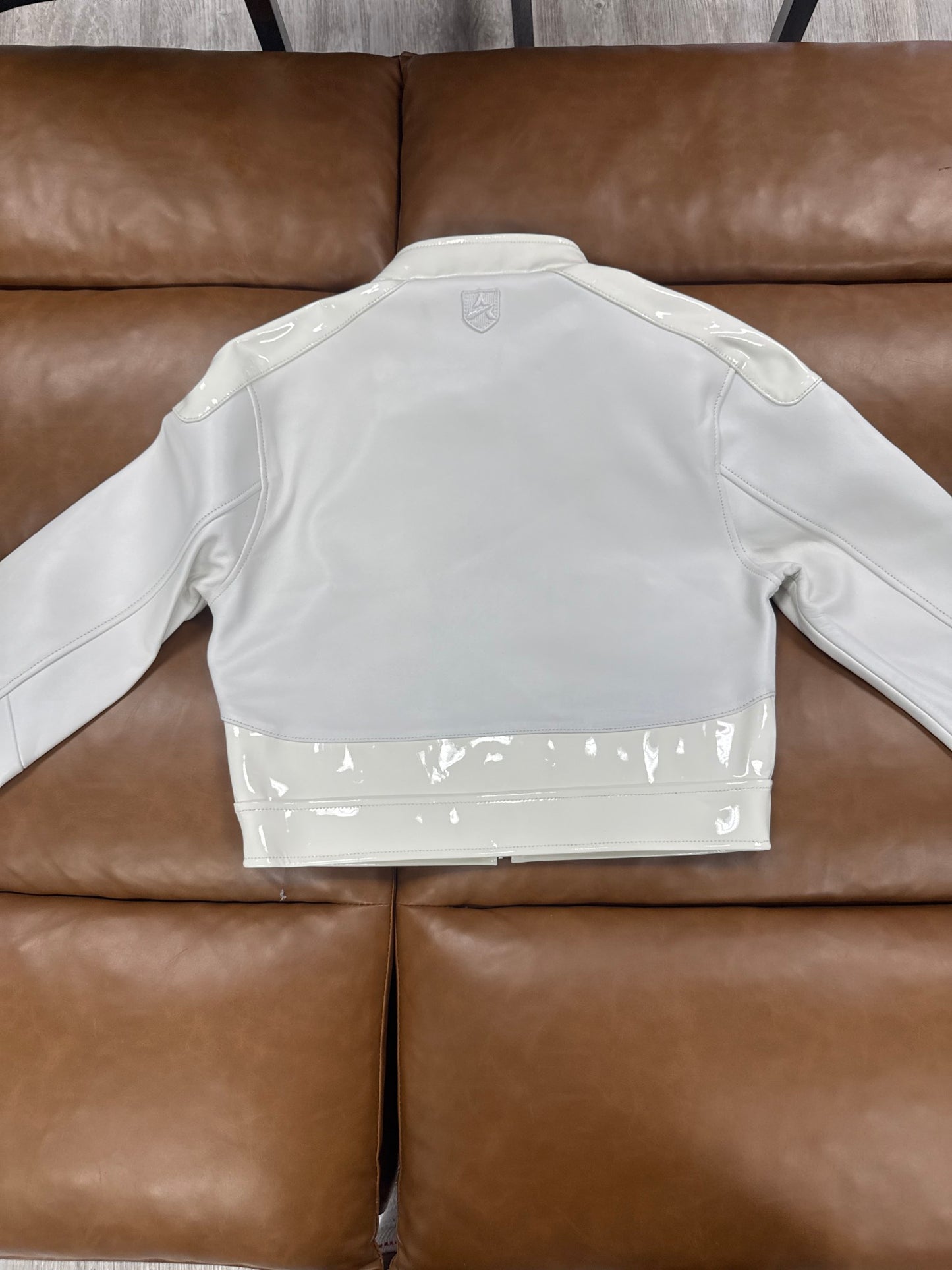 Avirex Women’s Cropped Icon Limited Leather Jacket