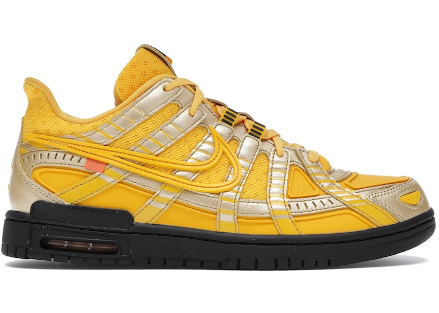 Nike Air Rubber Dunk Off-White University Gold