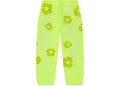 Denim Tears Mono Cotton Wreath Sweatpants Neon Green