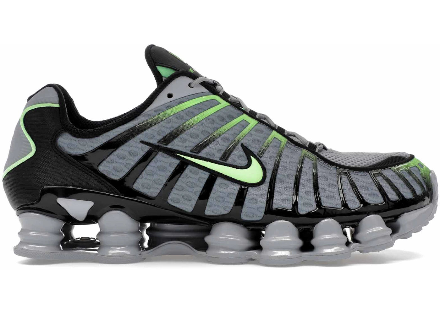 Nike Shox TL Wolf Grey Lime Blast