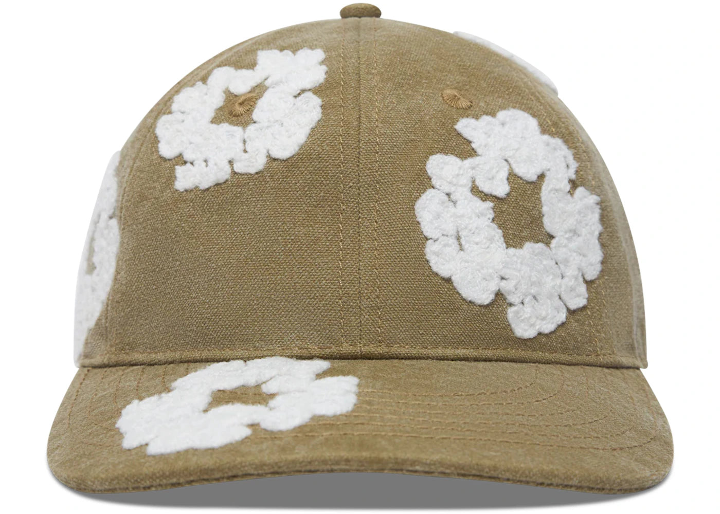 Denim Tears Cotton Wreath Dyed Cap Beige