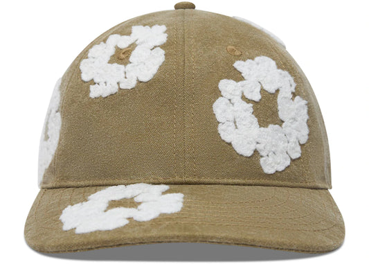 Denim Tears Cotton Wreath Dyed Cap Beige