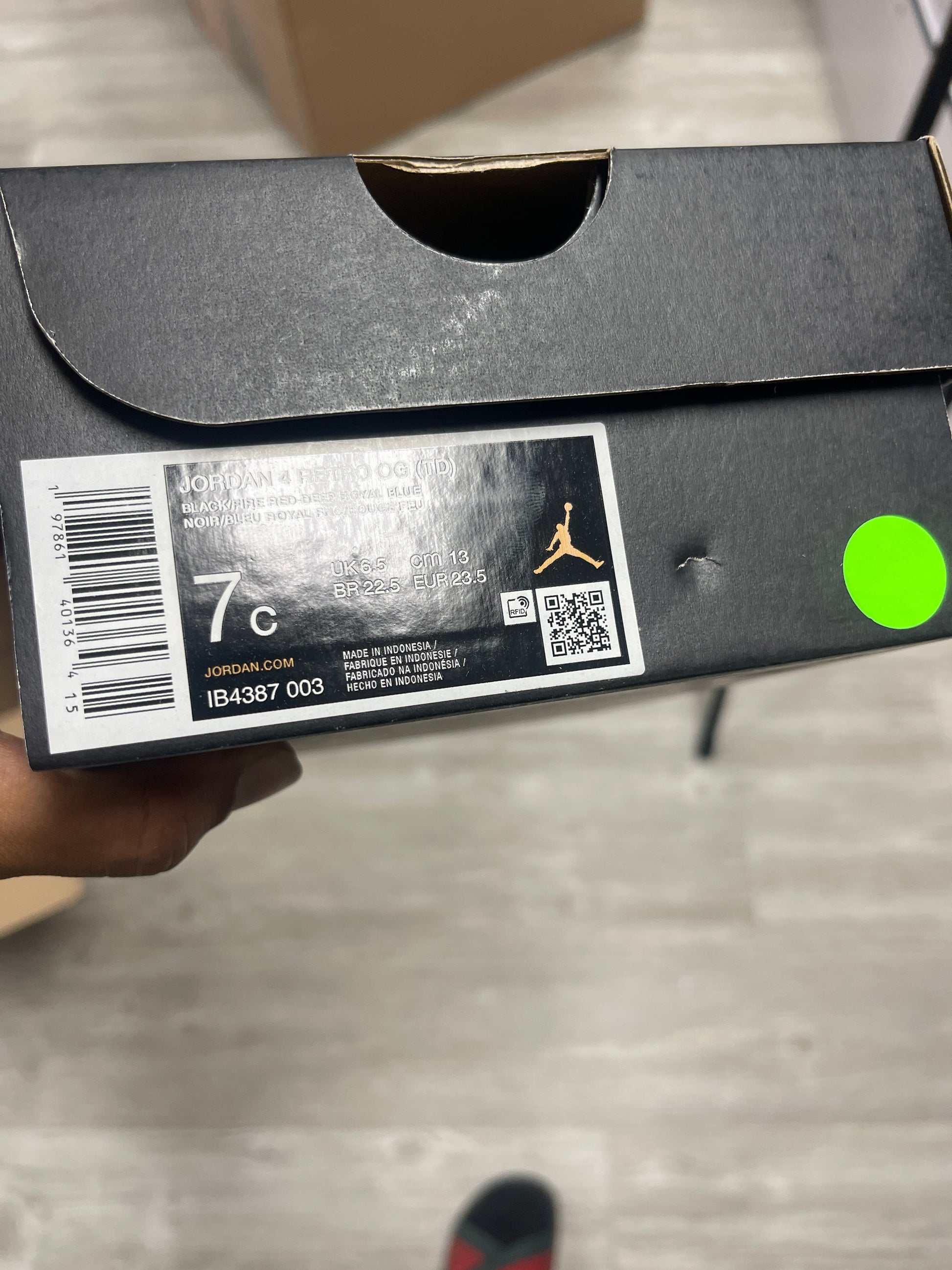 Jordan 4 Retro Rare Air (TD)