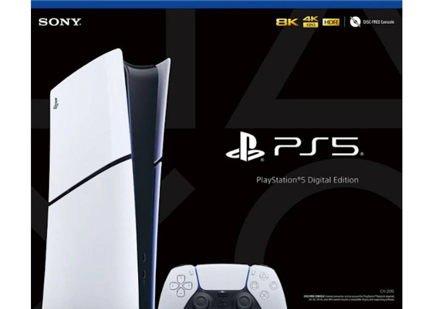 Sony PlayStation 5 PS5 Slim Digital Edition Console (US Plug)
