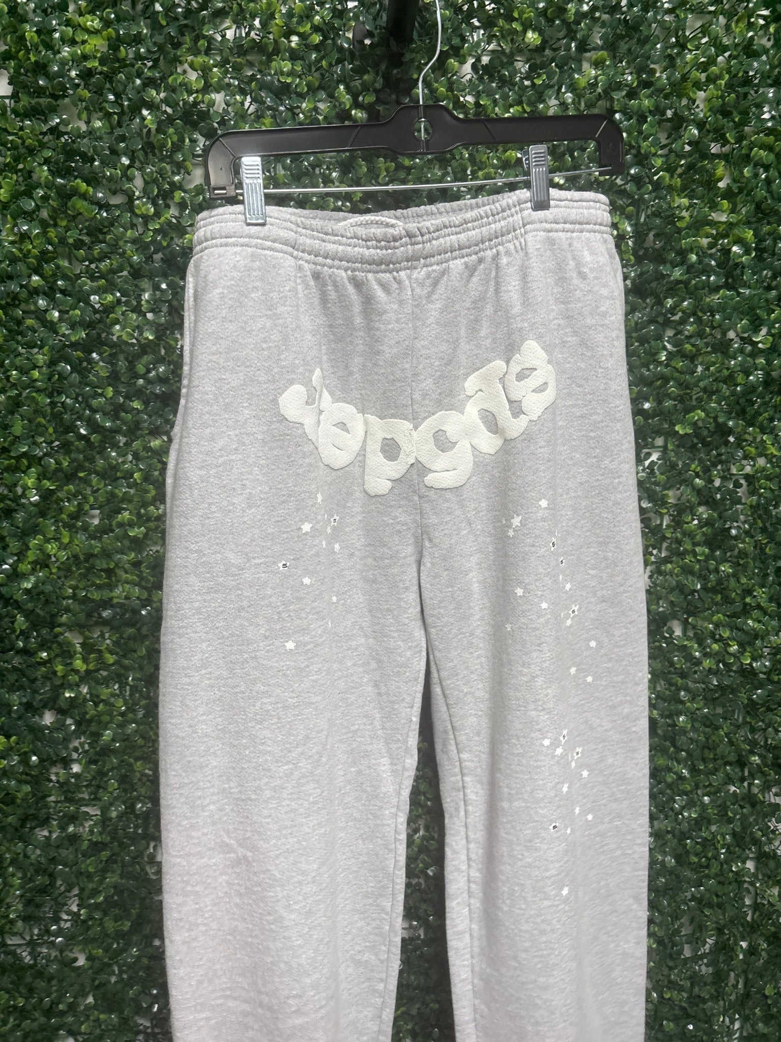 Grey Sp5der sweatpants