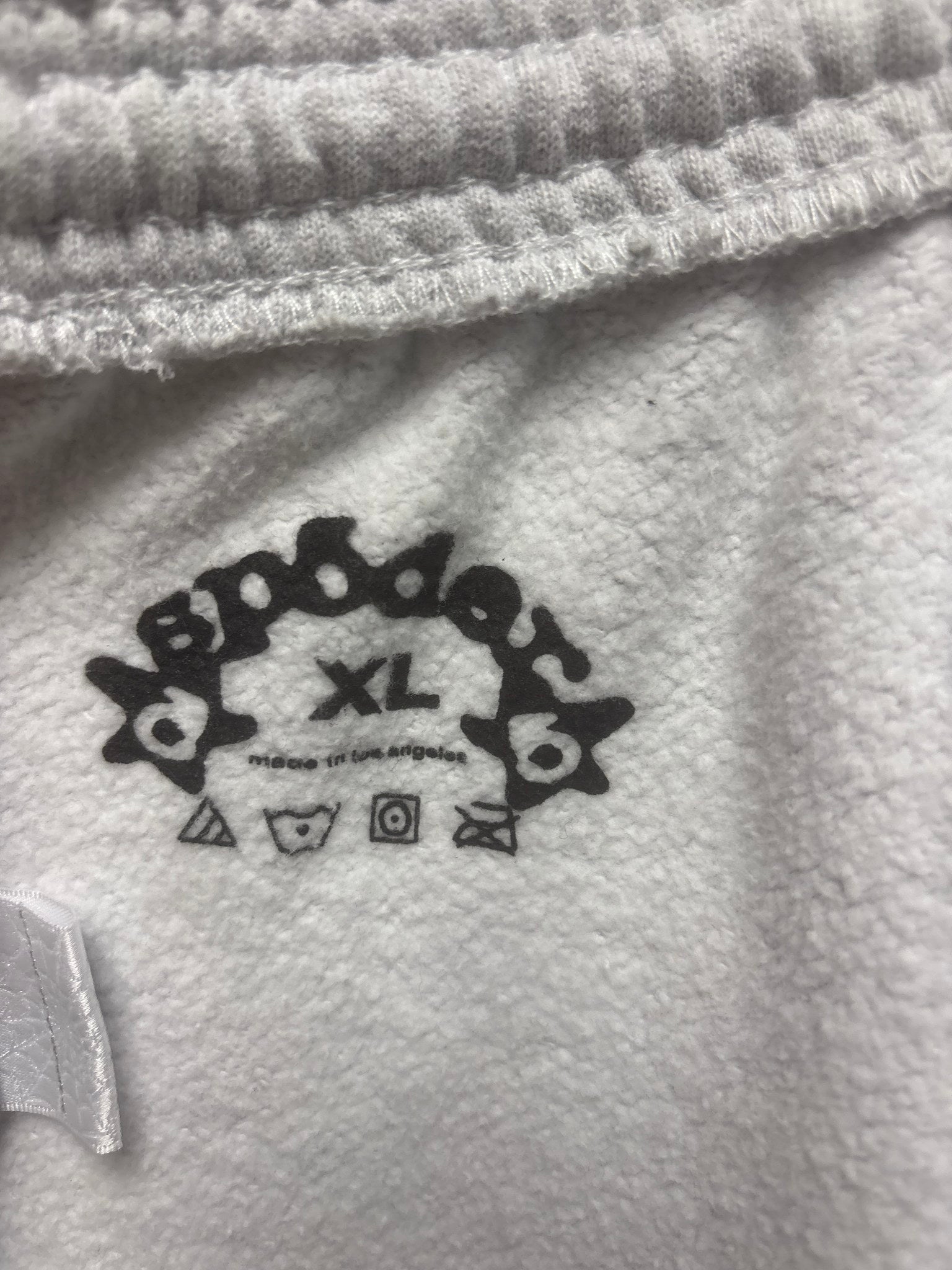 Grey Sp5der sweatpants