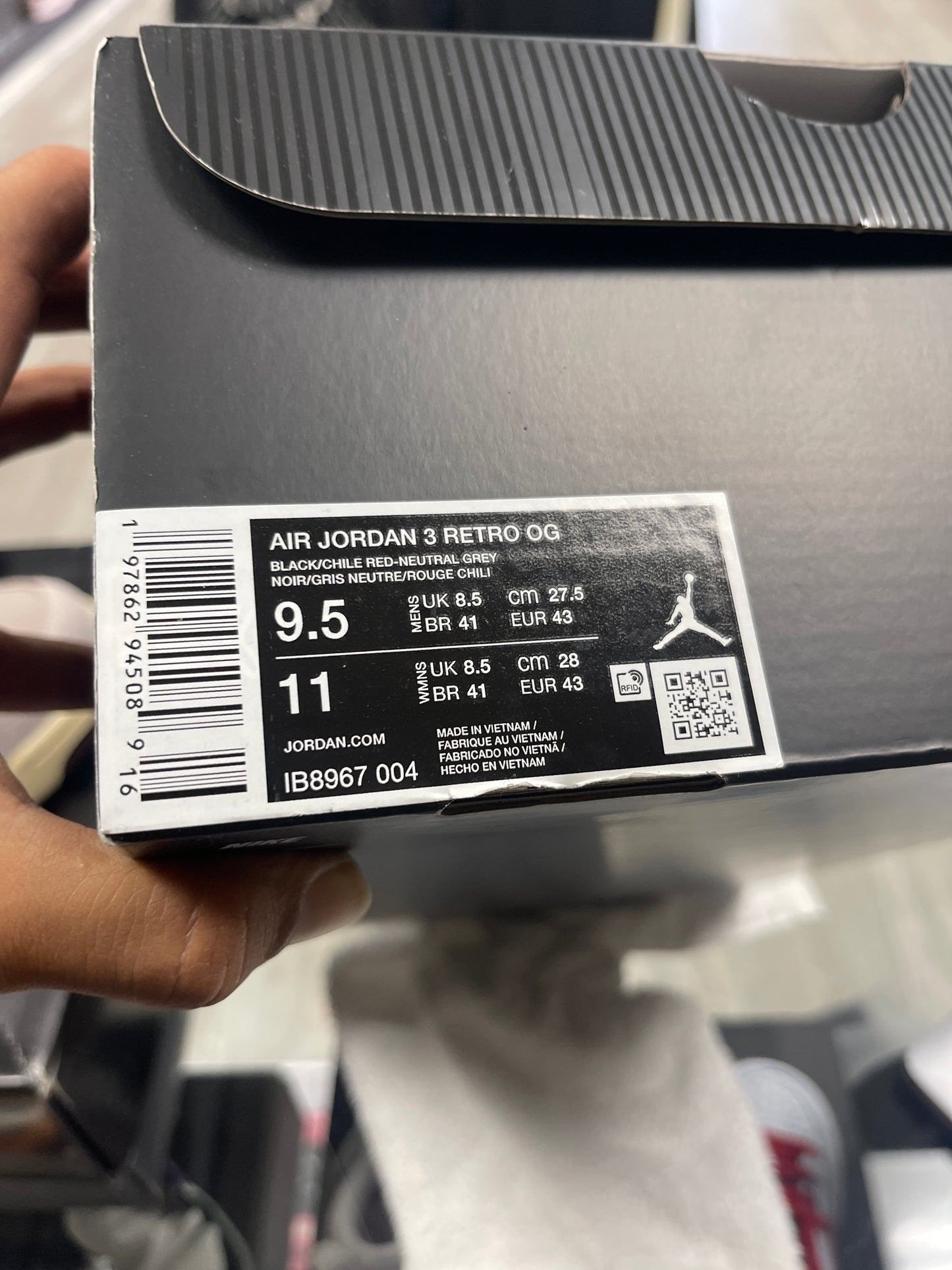 Jordan 3 Retro OG Rare Air