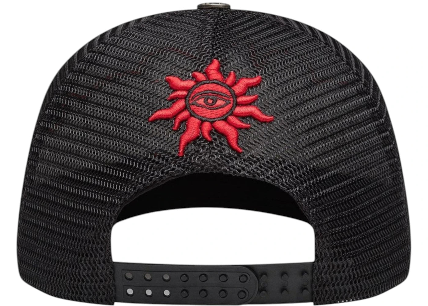 Godspeed GS Neo Trucker Hat Black/Yellow/Red